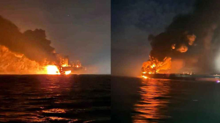 কৃষ্ণ সাগরে রুশ তেলবাহী ট্যাঙ্কারে ইউক্রেনের নৌড্রোন হামলা