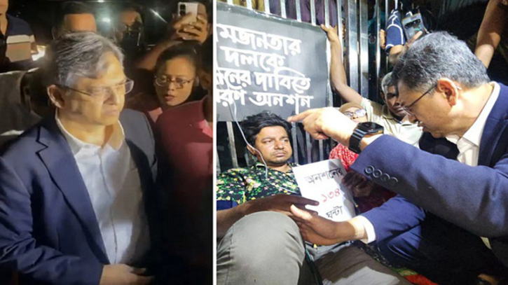 ১৩৪ ঘণ্টা পর অনশন ভাঙলেন তারেক, হাসপাতালে ভর্তি