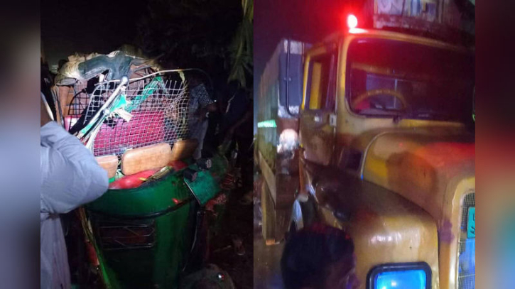 নেত্রকোণায় ট্রাক-অটোরিকশা সংঘর্ষে  নিহত ২, আহত ৩