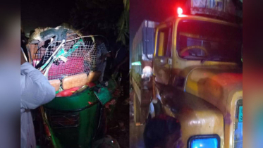 নেত্রকোণায় ট্রাক-অটোরিকশা সংঘর্ষে  নিহত ২, আহত ৩