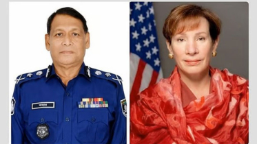 আইজিপির সঙ্গে যুক্তরাষ্ট্রের ভারপ্রাপ্ত রাষ্ট্রদূতের সাক্ষাৎ