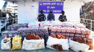 মহেশখালিতে মিয়ানমার পাচারের জন্য মজুদ সাড়ে ১৩ লাখ টাকার মালামাল জ