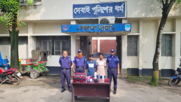 নরসিংদীতে প্রবাসীর বাড়িতে চুরি, গ্রেপ্তার ২
