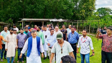 সিলেটে গুমবিষয়ক প্রামাণ্যচিত্রের শুটিংয়ে সালাহউদ্দিন আহমদ