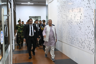দেশে ফিরলেন প্রধান উপদেষ্টা ড. মুহাম্মদ ইউনূস