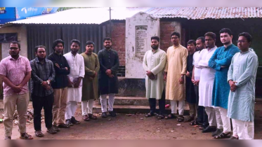 চাকসুতে জয়ী শিবির প্যানেলের শহীদ রবের কবর জিয়ারত