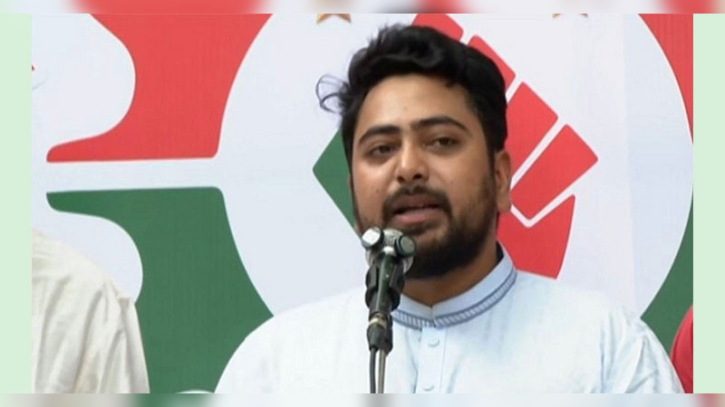 শাপলা ছাড়া নির্বাচন করবে না এনসিপি: নাহিদ ইসলাম