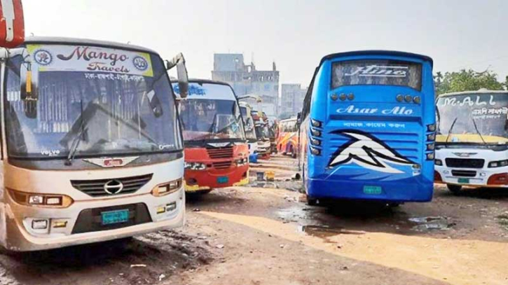 রাজশাহী-ঢাকা রুটে বাস ধর্মঘট প্রত্যাহার, স্বস্তি পেলেন যাত্রীরা