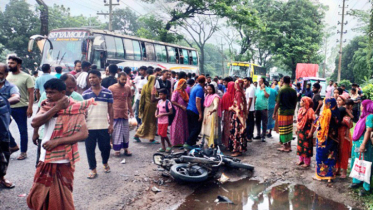 শিবালয়ে সেলফি পরিবহনের চাপায় মোটরসাইকেল আরোহী নিহত