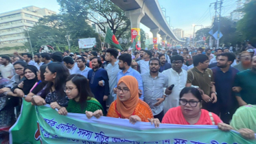 নেতাদের ওপর হামলার প্রতিবাদে এনসিপির বিক্ষোভ